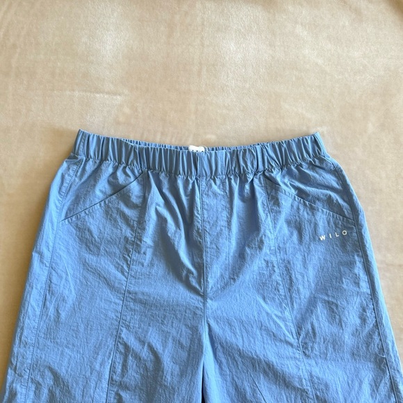 WILO the Brand Baby Blue Parachute Pants - Picture 4 of 6